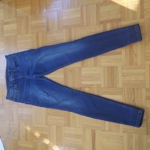 Joe's Women Blue Mid-rise Denim Skinny Jeans